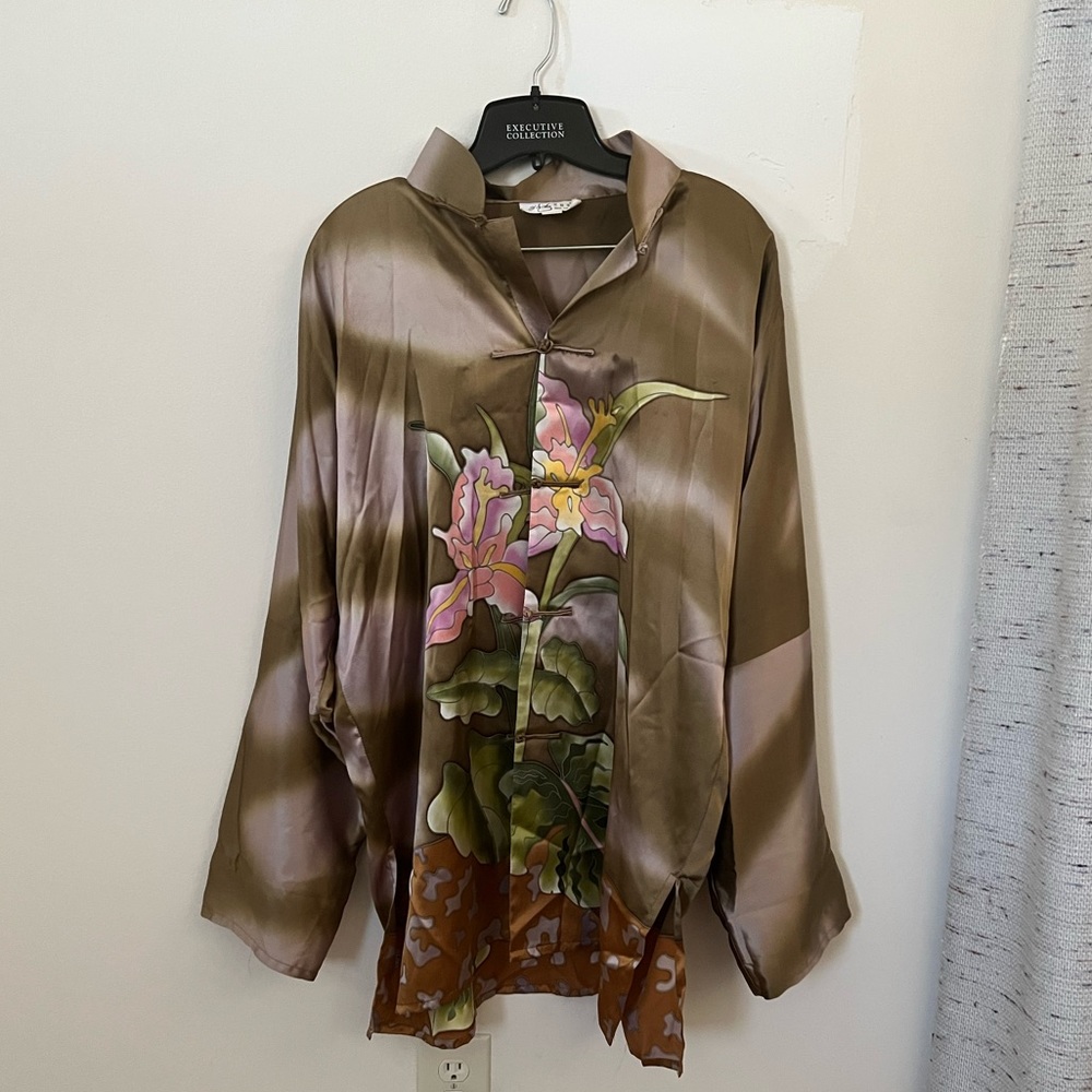 Chinese silk blouse